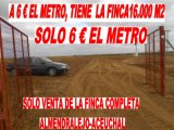 A PARCELA A 6 EUROS EL METRO CON LUZ Y AGUA PARCELA A 6 € EL METRO JUNTO A CTR. 2024