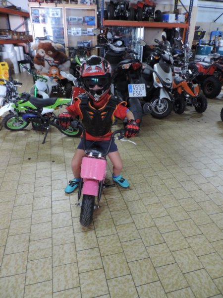 MINI-MOTOS DE CROSS 125 CC CON CAJA DE CAMBIOS MANUAL MINIMOTO DE CARRETERA